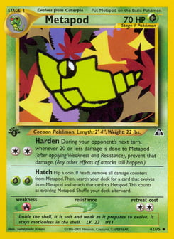 Metapod Neo Discovery #42