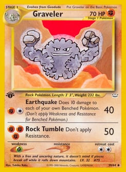 Graveler Neo Revelation #30