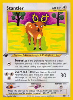 Stantler Neo Revelation #38