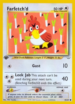 Farfetch'd Neo Revelation #43