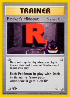 Rocket's Hideout Neo Revelation #63