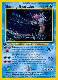 Schimmerndes Garados Neo Revelation #65