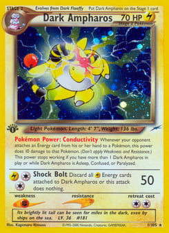 Dark Ampharos Neo Destiny #1