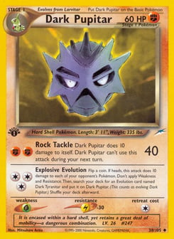 Dark Pupitar Neo Destiny #38