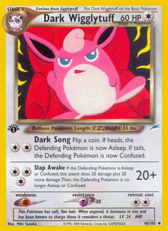 Dark Wigglytuff Neo Destiny #40