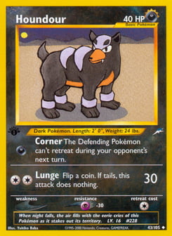 Houndour Neo Destiny #43