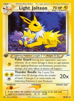 Light Jolteon Neo Destiny #48