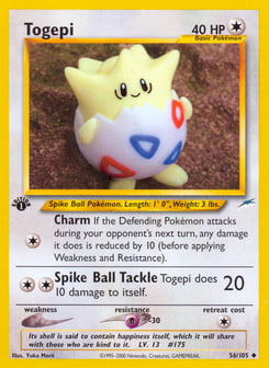 Togepi Neo Destiny #56