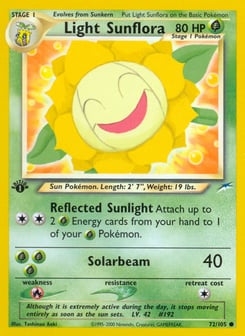 Light Sunflora Neo Destiny #72