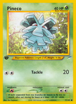 Pineco Neo Destiny #77