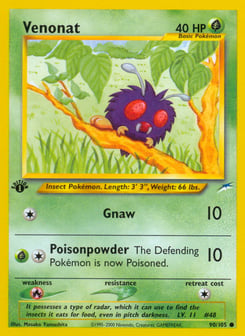Venonat Neo Destiny #90