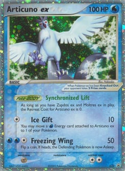 Articuno ex Nintendo Black Star Promos #32