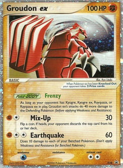 Groudon ex Nintendo Black Star Promos #38