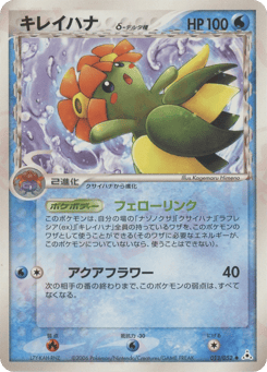Japanese Bellossom (キレイハナδ-デルタ種)