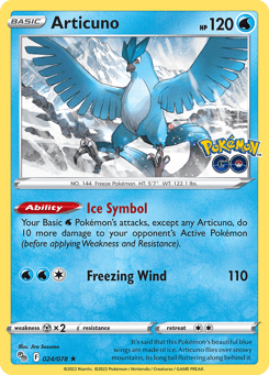 Articuno Pokémon GO #24