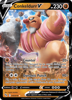Conkeldurr V Pokémon GO #40