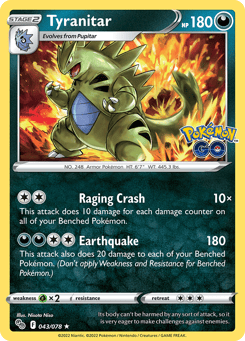 Tyranitar Pokémon GO #43