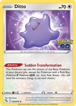 Ditto Pokémon GO #53