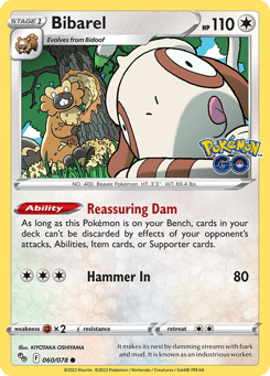 Bibarel Pokémon GO #60