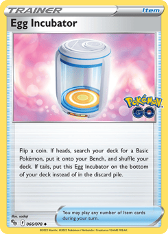 Egg Incubator Pokémon GO #66