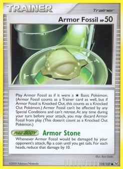Armor Fossil Platinum #119