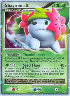 Shaymin Platinum #126