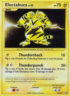 Electabuzz Platinum #128