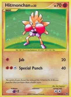 Hitmonchan Platinum #129
