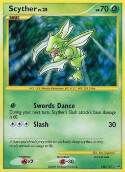 Scyther Platinum #130
