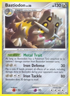 Bastiodon Platinum #20