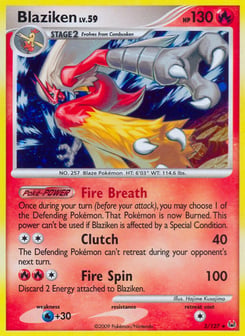 Blaziken Platinum #3
