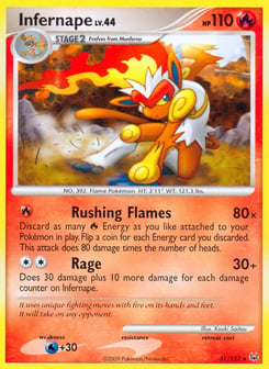 Infernape Platinum #31