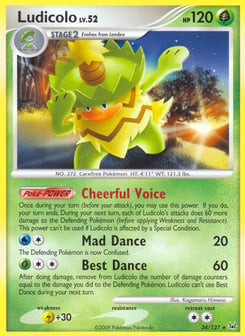 Ludicolo Platinum #34