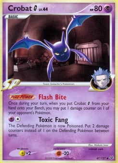 Crobat G Platinum #47