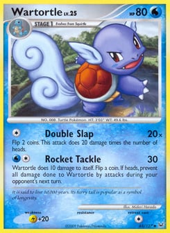 Wartortle Platinum #65