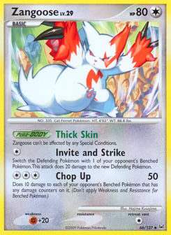 Zangoose Platinum #66