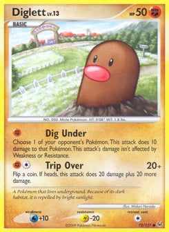 Diglett Platinum #72