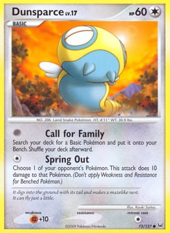Dunsparce Platinum #73