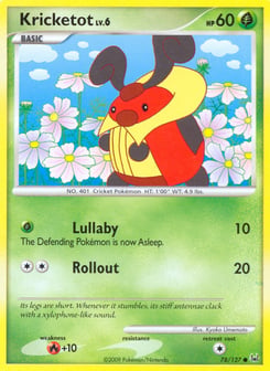 Kricketot Platinum #78