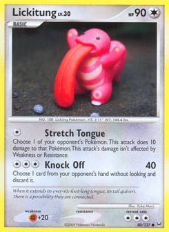 Lickitung Platinum #80