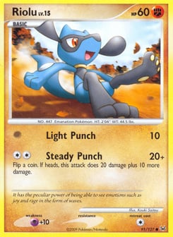 Riolu Platinum #91