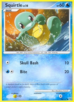 Squirtle Platinum #96