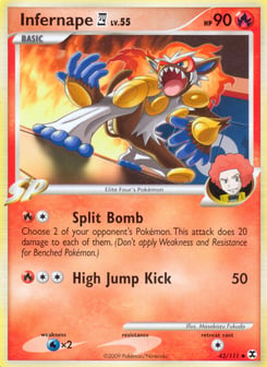 Infernape E4 Rising Rivals #43