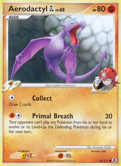 Aerodactyl GL Rising Rivals #55