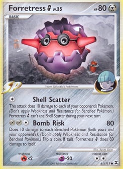 Forretress G Rising Rivals #61