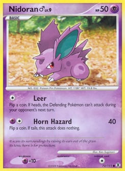 Nidoran ♂ Rising Rivals #72
