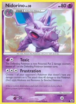Nidorino Rising Rivals #74