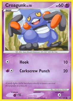 Croagunk Supreme Victors #101