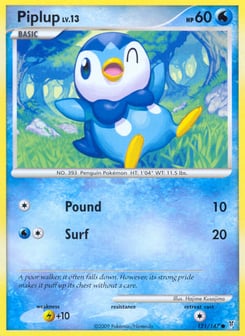 Piplup Supreme Victors #121
