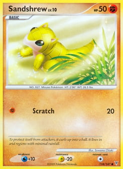 Sandshrew Supreme Victors #124